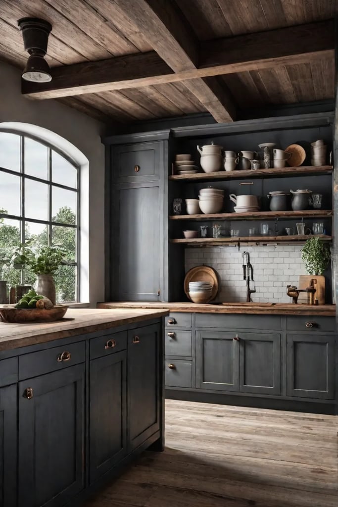 Rustic Kitchen Makeover