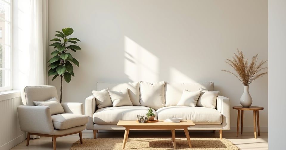 19 Simple Living Room Ideas for a Calming & Clutter Free Home