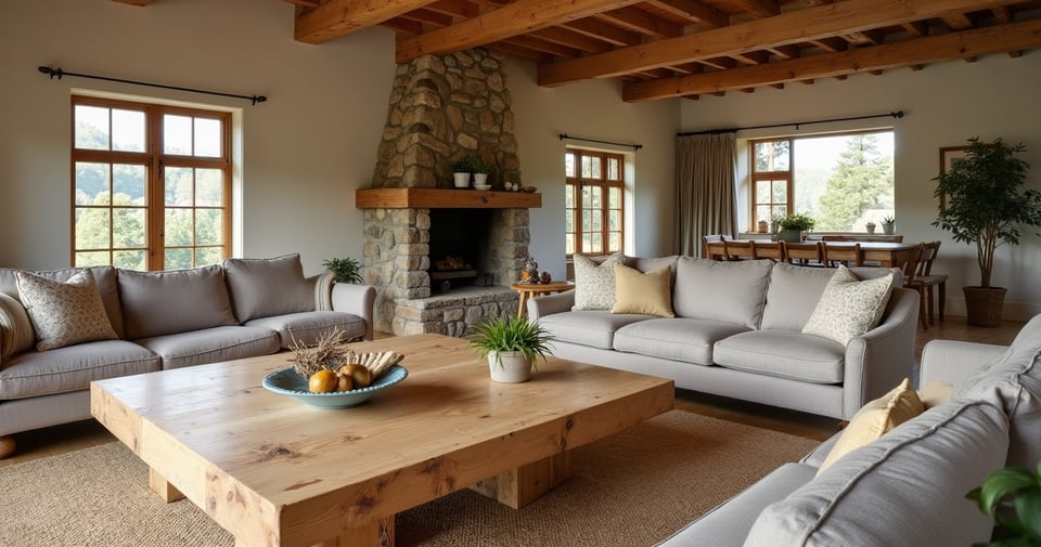 23 Cozy & Chic Rustic Living Room Ideas to Inspire