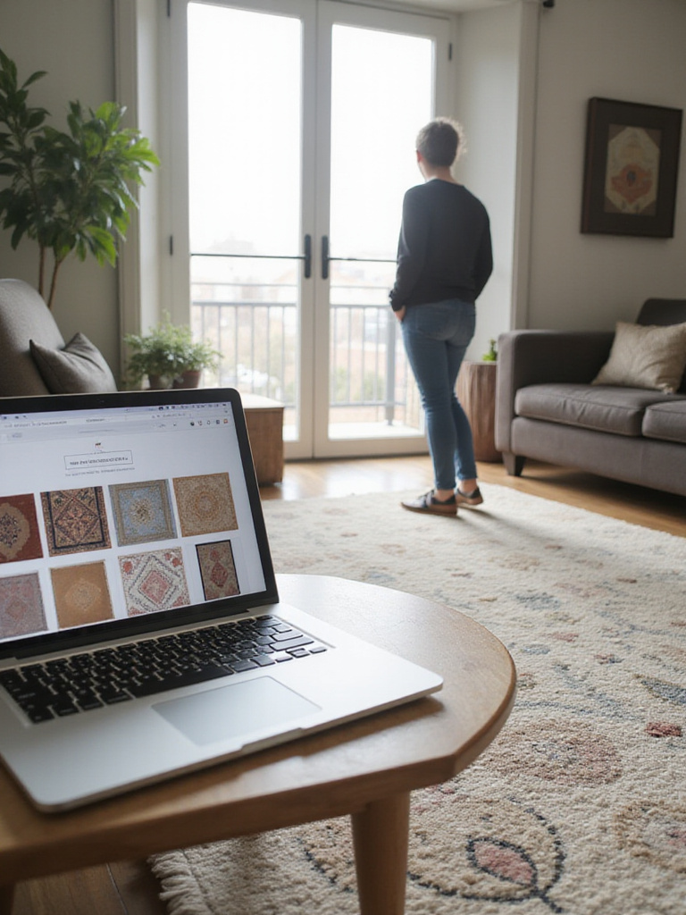 Online vs. In-Store Rug Shopping: Choosing the Right Option for Your Living Room