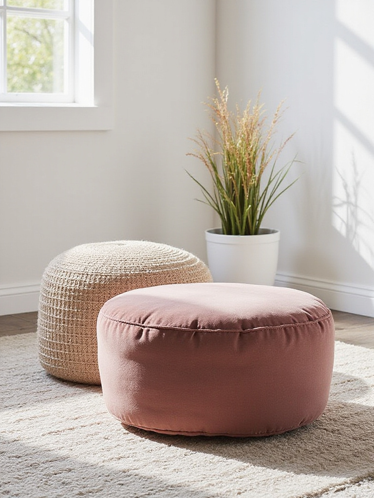 Versatile Ottomans & Poufs: Adding Seating and Flair