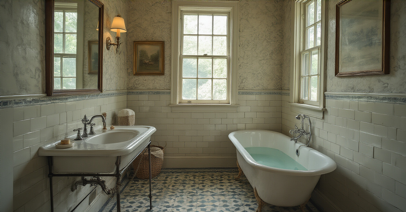The Real Deal on Vintage Bathrooms: A 24 Step System for Timeless Style
