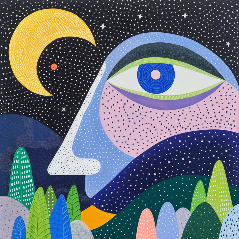 an abstract representation of Dhana Bhava
