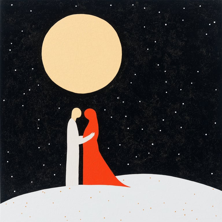 an abstract representation of Yuvati Bhava