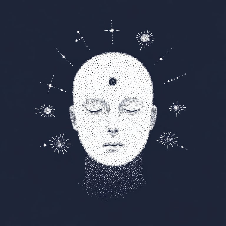 an abstract representation of Randhra Bhava