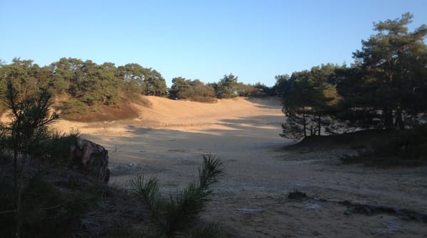 Wandelroute Zwarte Berg, vlak bij Drunen