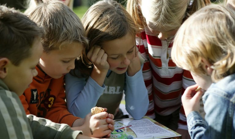 Bezoekerscentrum Brunssummerheide kinderen speurtocht