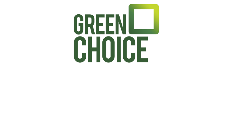 Het logo van partner Greenchoice