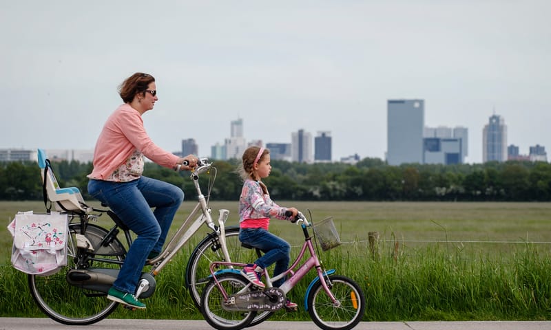Polderpad, een gloednieuw fietspad vanaf Rotterdam CS