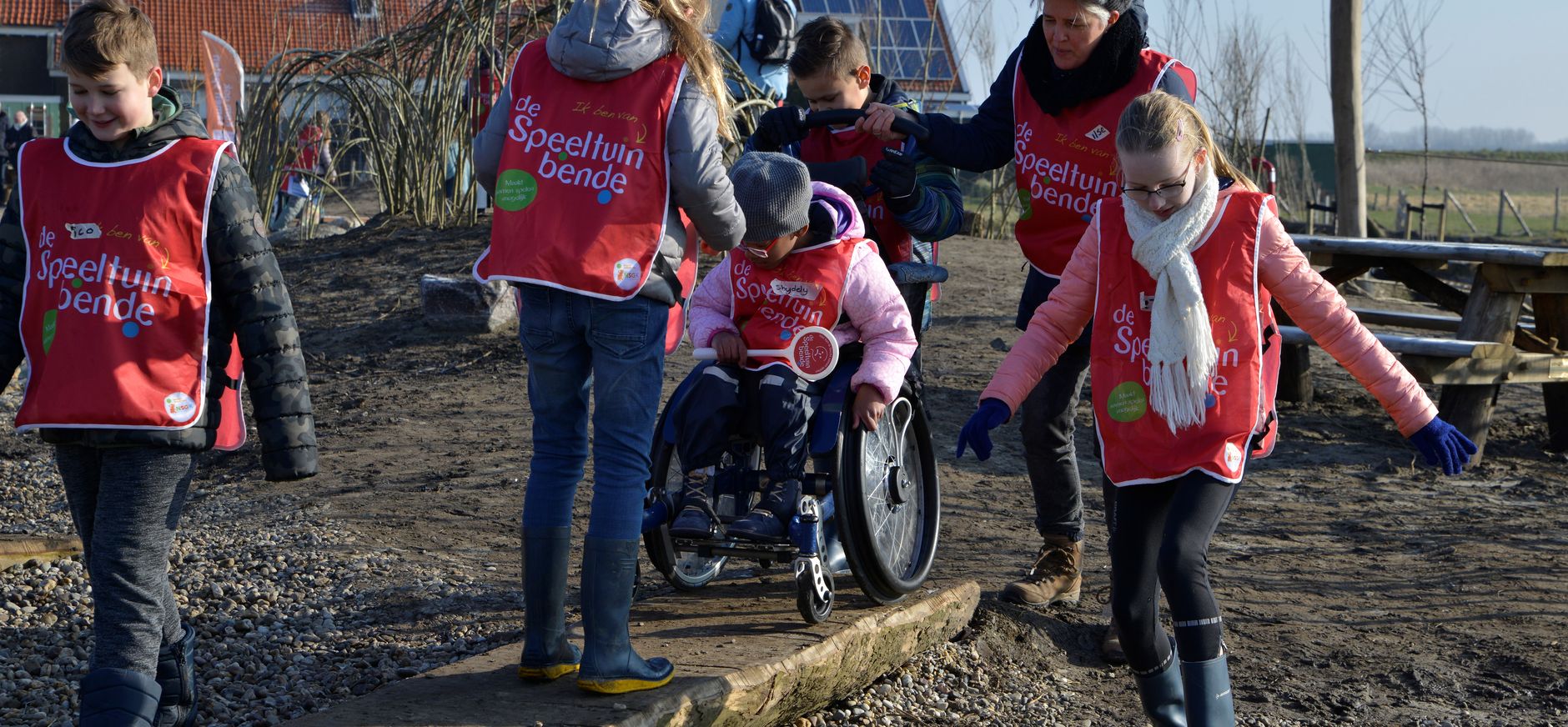 Test door Speeltuinbende in Speelnatuur van OERRR
