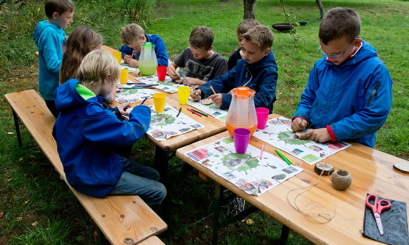 Kinderfeestje in de Ackerdijkse Plassen