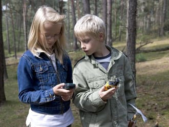 Schatten van OERRR met gps