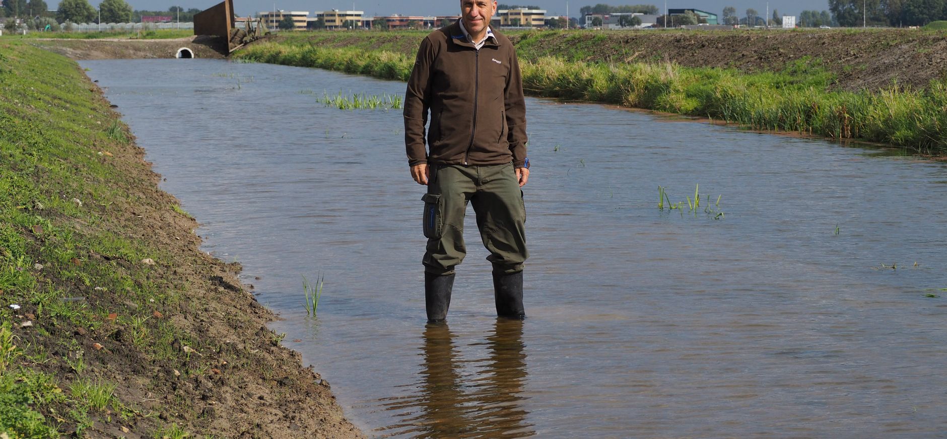 Boswachter Maurice in de Zuidpolder