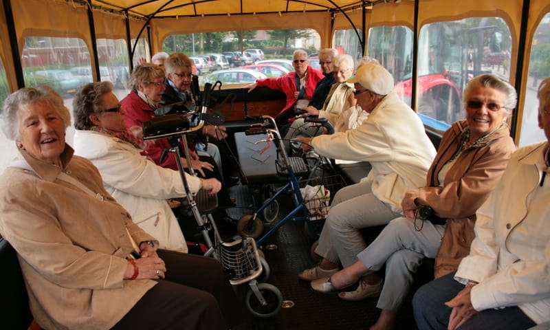 Uitje met huifkar Ulenpas