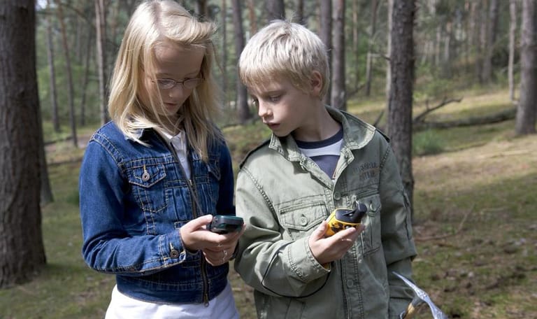 Schatten van OERRR met gps