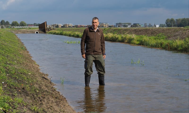 Boswachter Maurice in de Zuidpolder