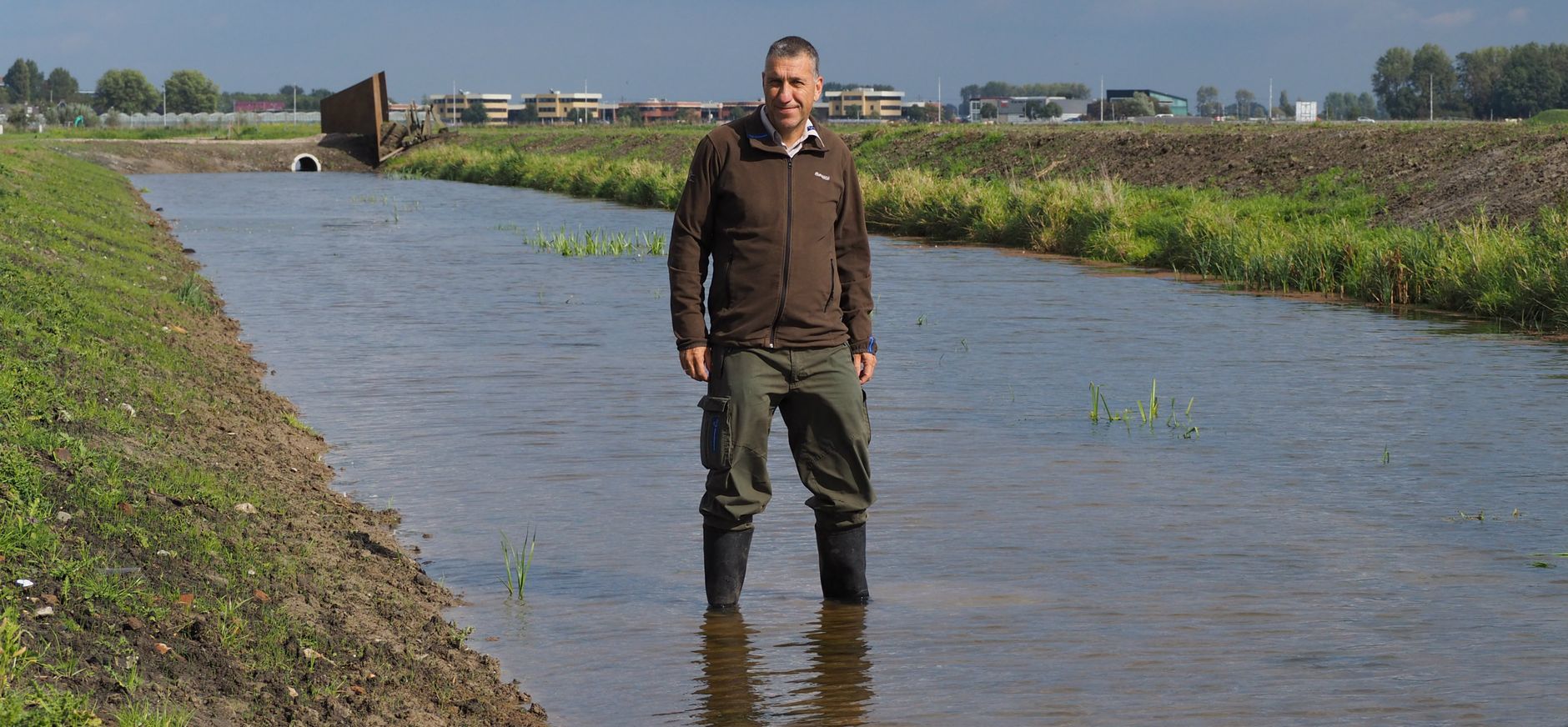 Boswachter Maurice in de Zuidpolder