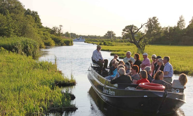 Bedrijfsuitje in De Wieden