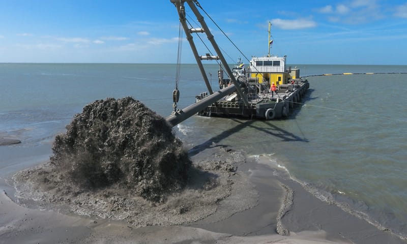 Marker Wadden baggeraar