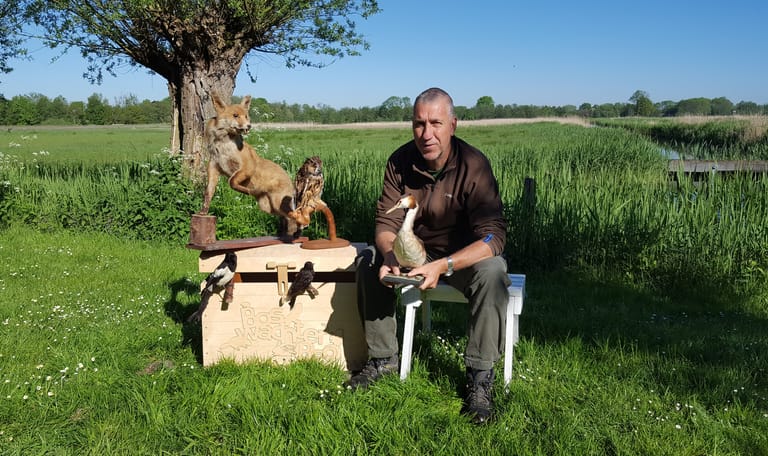 Boswachter Maurice in de Zuidpolder