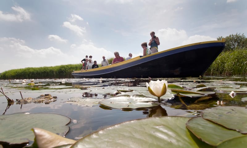 Ontspannen varen over de Nieuwkoopse Plassen