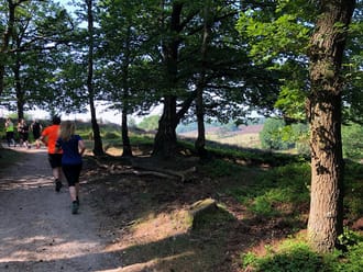 Impressie van de Zevenheuvelenroute op Veluwezoom