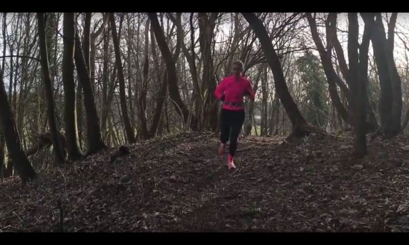 Boswachter Hanne Tersmette houdt van trailrunnen