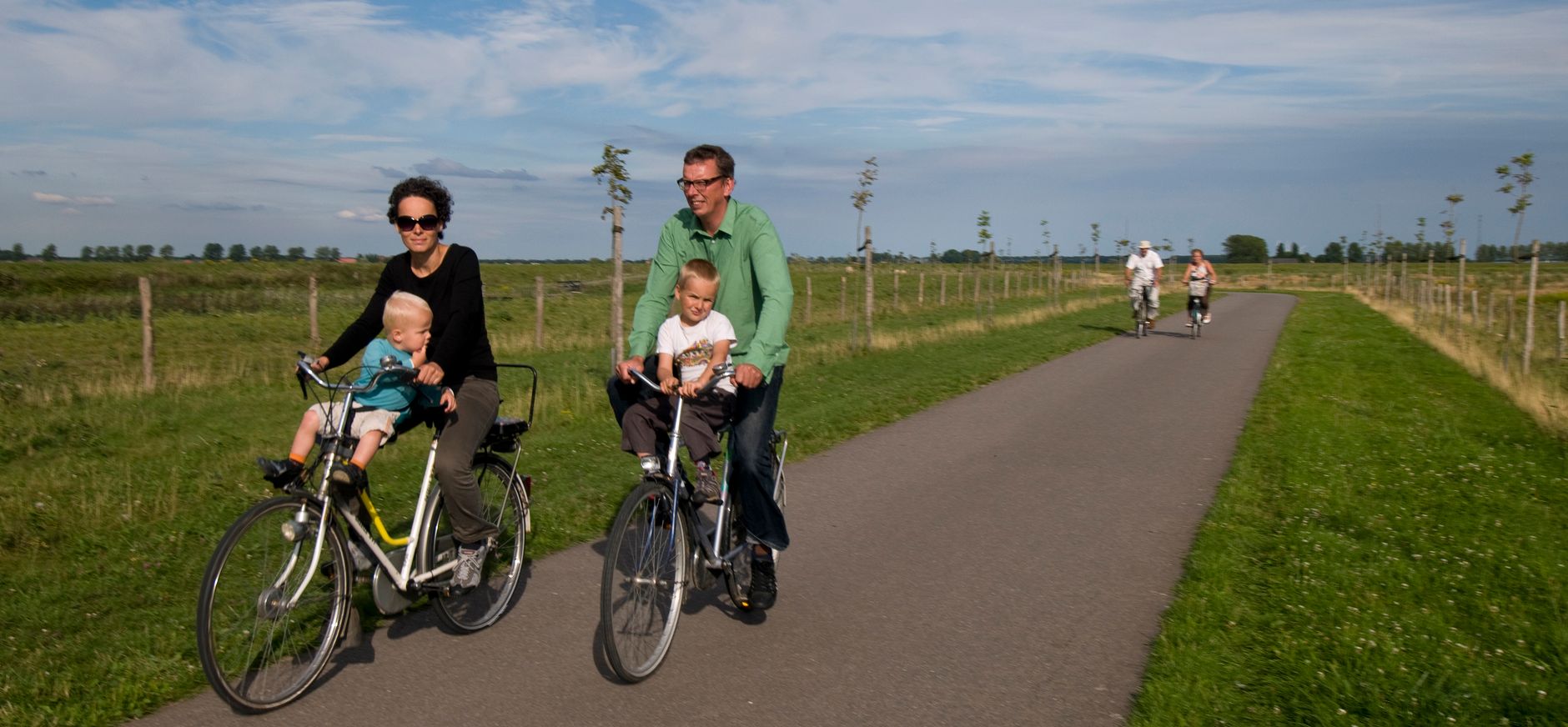 Fietsen op Tiengemeten
