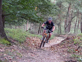 Mountainbiken in Visdonk