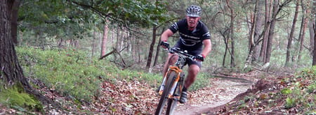 Mountainbiken in Visdonk