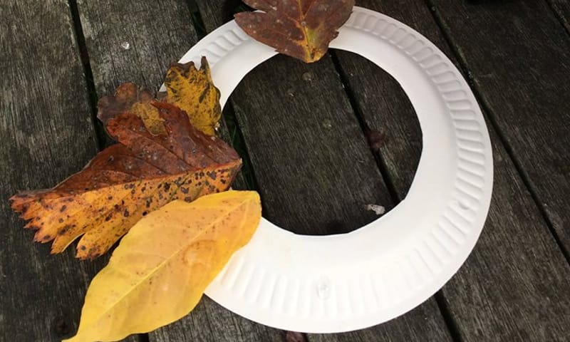 Herfstkrans maken