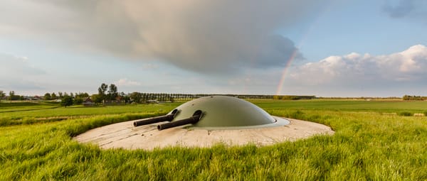 Fort bij Spijkerboor geschut
