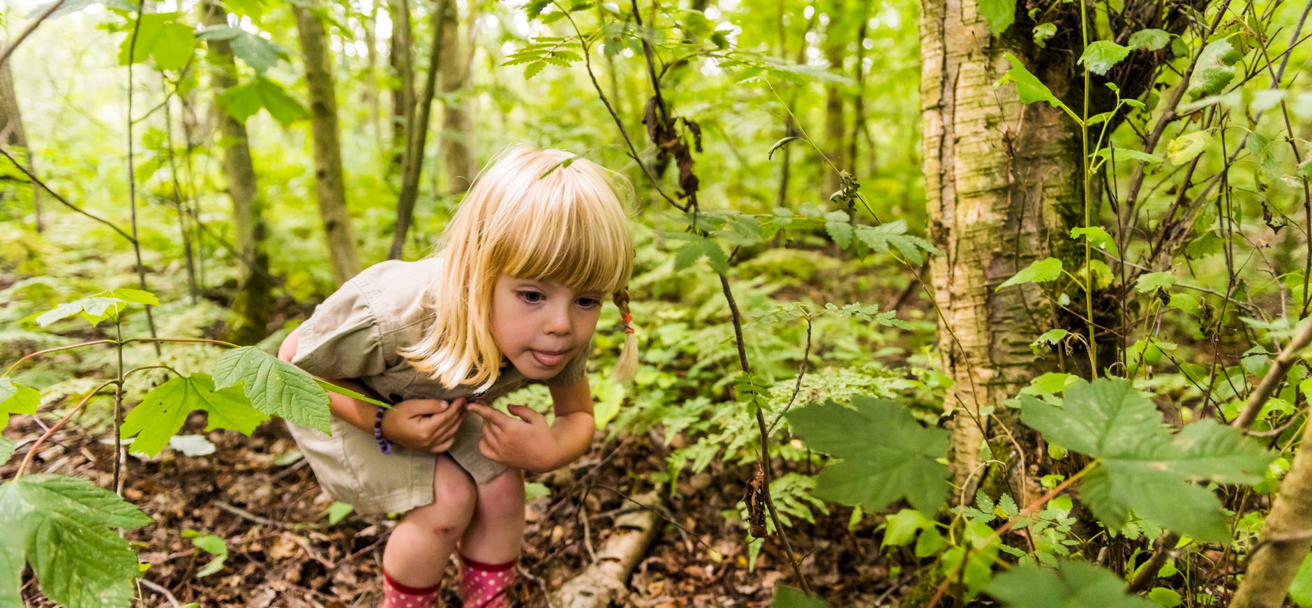 Meisje in Lusthof de Haeck
