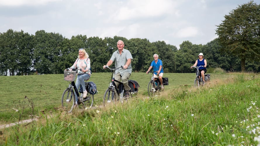 Fietsen in Salland De Sprengenberg