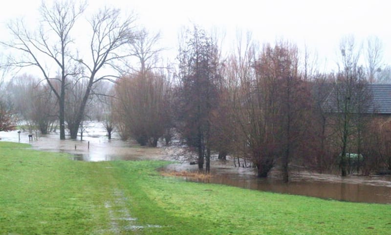 Geul wateroverlast