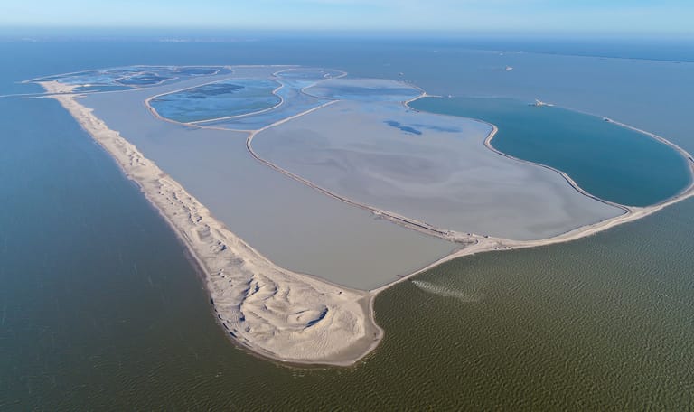 Marker Wadden in aanleg