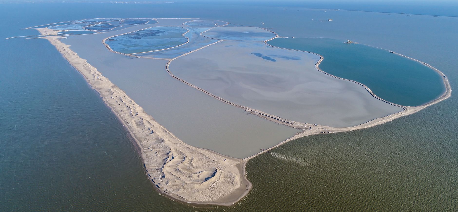Marker Wadden in aanleg
