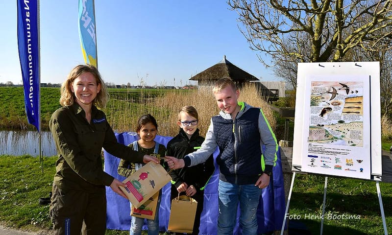 Jeugdleden van de drie samenwerkende organisaties