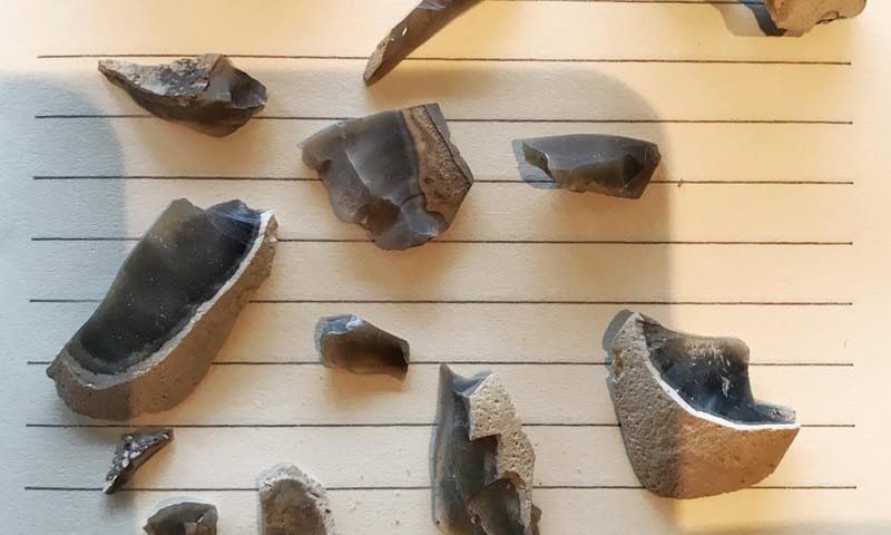 vuurstenen werktuigjes Midden-Steentijd