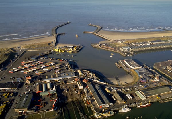 De haven van Scheveningen in 1993
