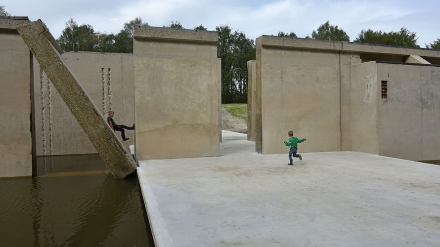 Deltawerk route Rijksmonument Waterloopbos