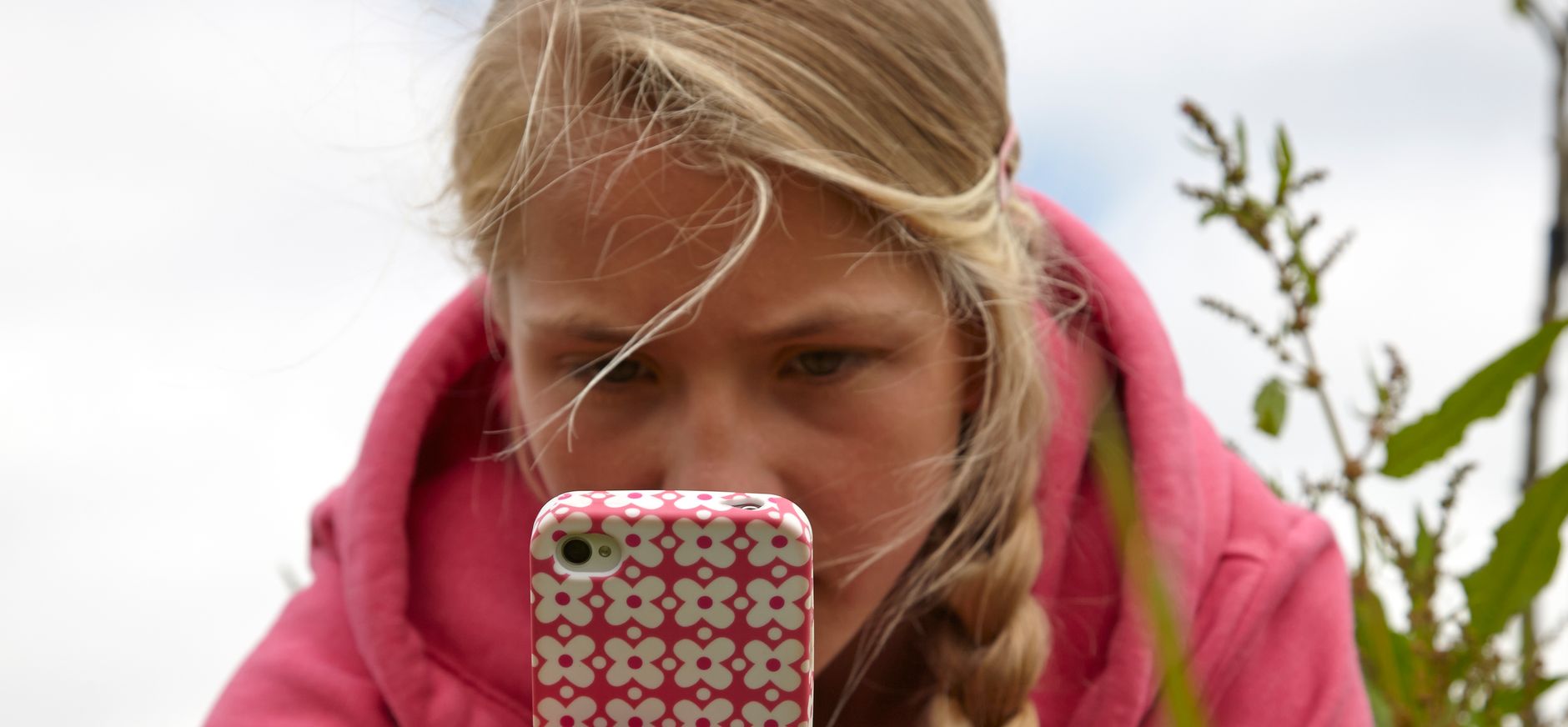 Foto's bloemen maken met mobiel