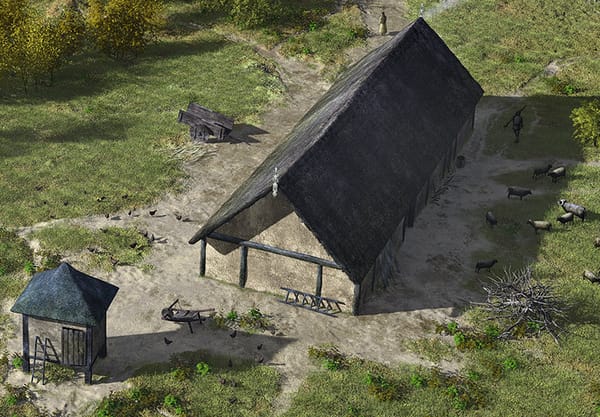 Visual Romeinse boerderijen - boerderij