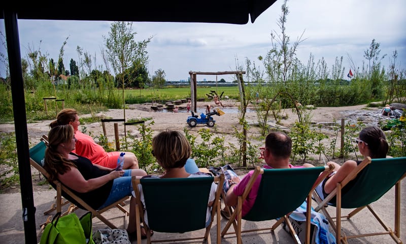 Terras Belevenisboerderij Schieveen