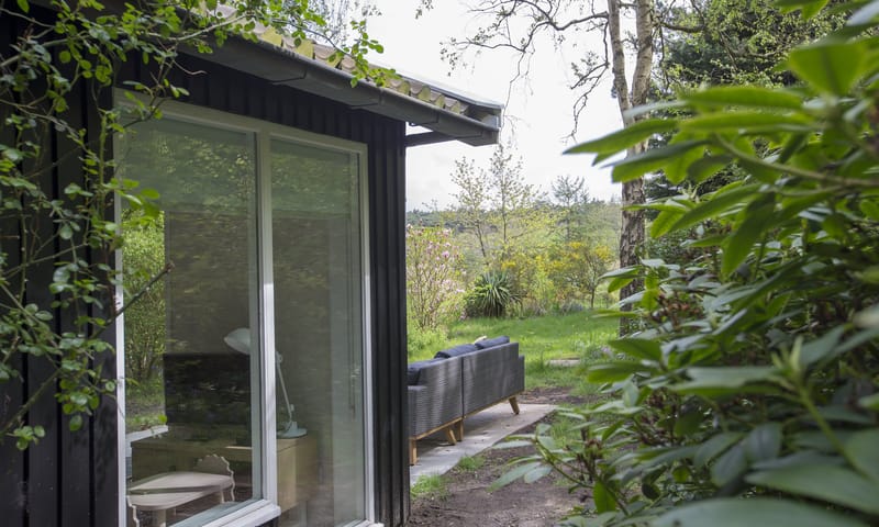Uitzicht vanuit vakantiewoning Zeemanshuus op Texel
