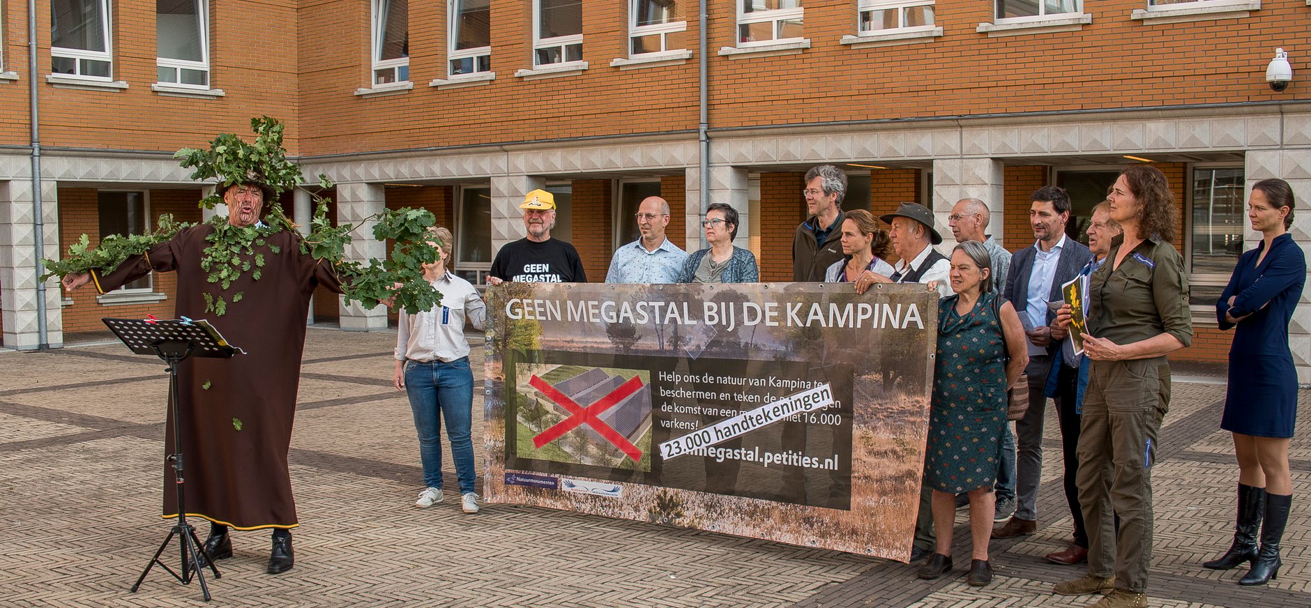 Actie tegen megastal voor gerechtshof