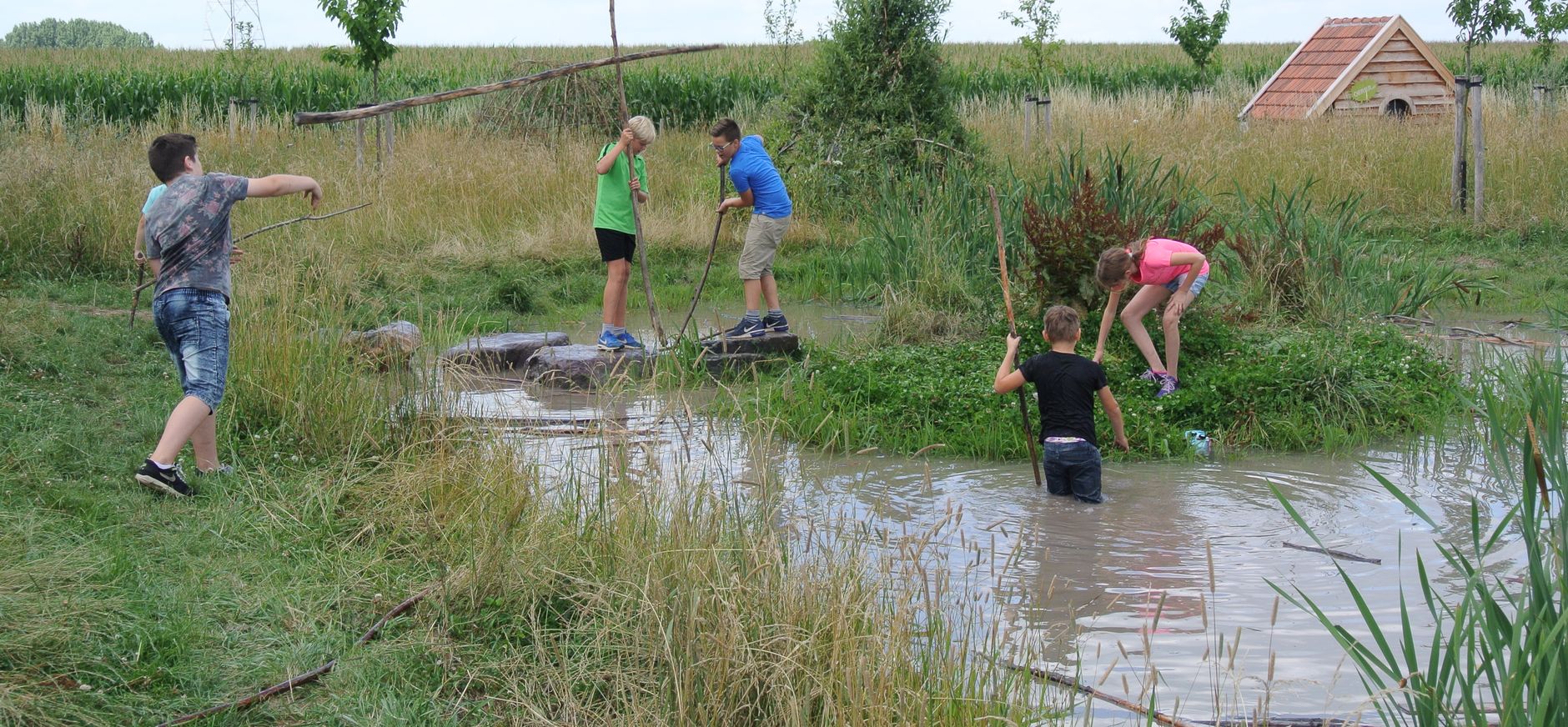 Lekker vies worden bij OERRR de Hompesche Molen