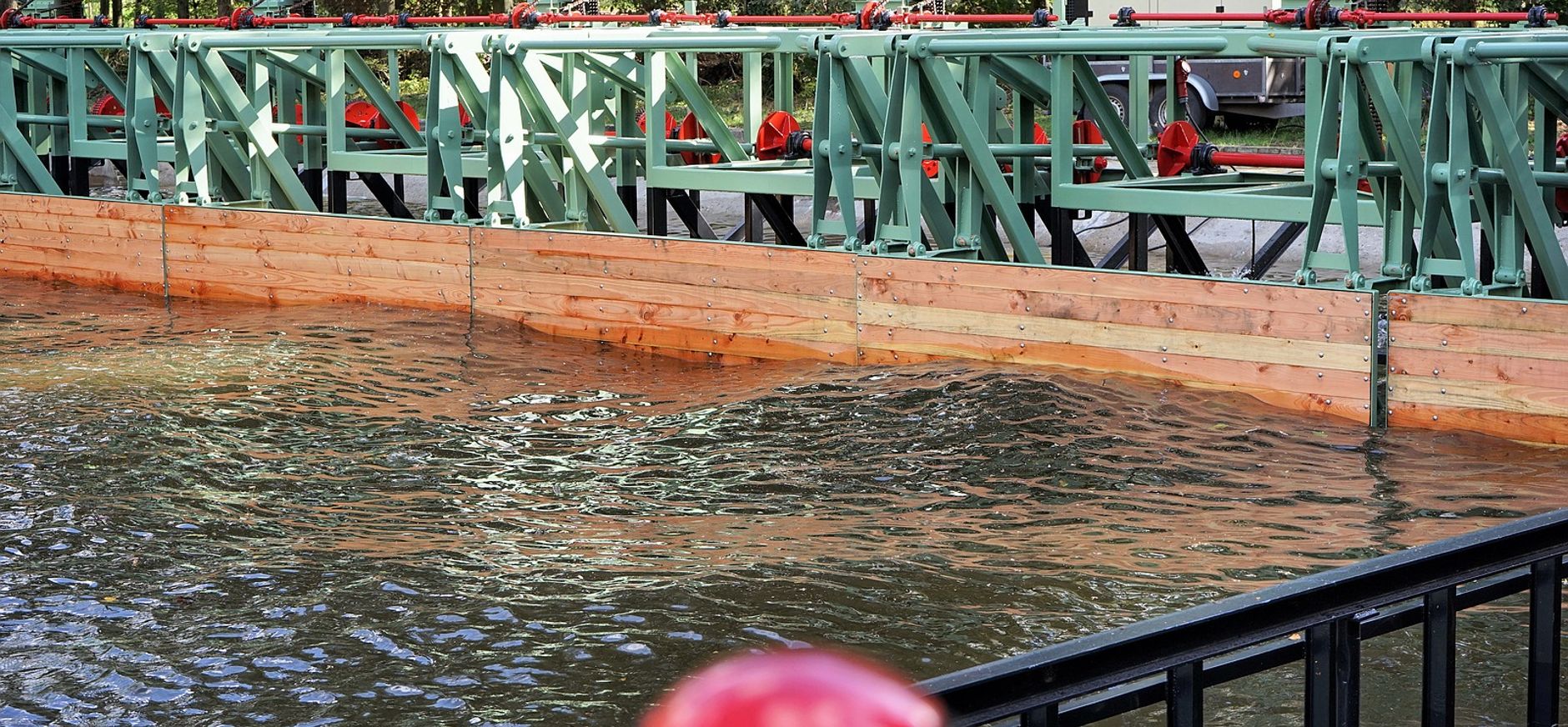 gerestaureerde golfbak