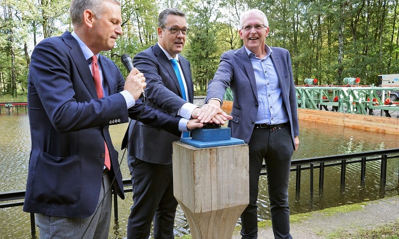 Openingshandeling golfbak waterloopbos