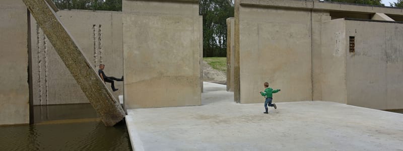 Deltawerk in Waterloopbos